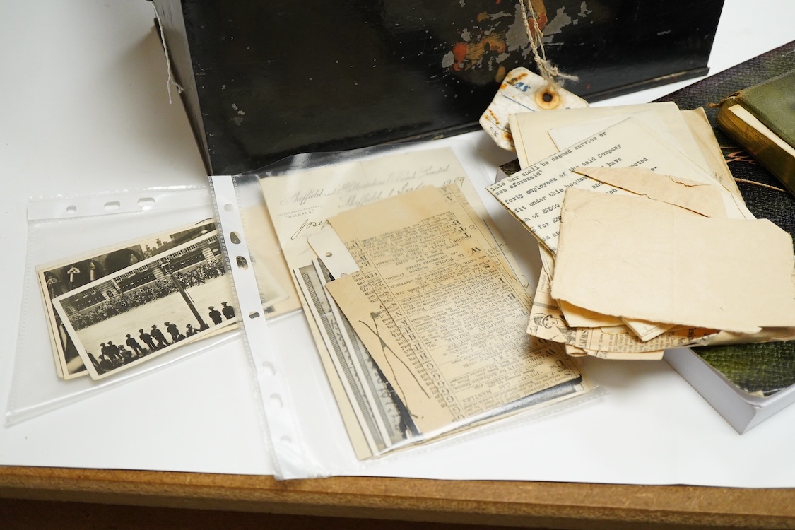 World Tour - the original Manuscript Diary of Mable Dixon accompanying her father Joseph on an extensive tour by steamship, July 1909 - April 1910. Some 264pp. used in a Walker's 